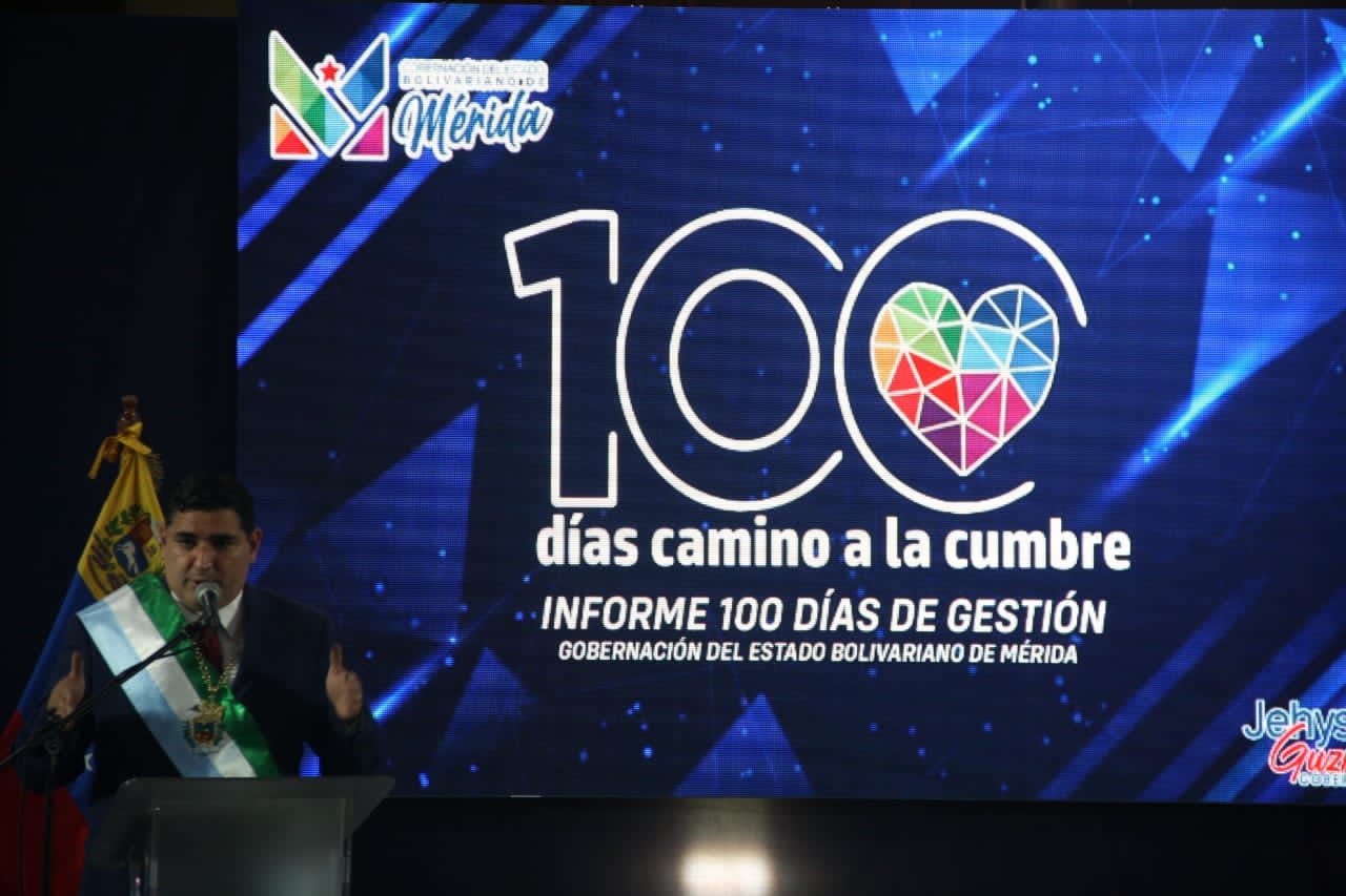 Jehyson Guzmán presentó informe de gestión 100 días camino a la cumbre