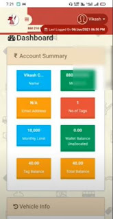 Indusind bank Fastag balance check customer care number