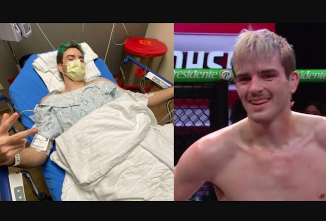 MMA fighter has testicle removed after it ruptured during training session