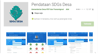 Download Aplikasi SDGs Desa, Login, dan Penggunaanya