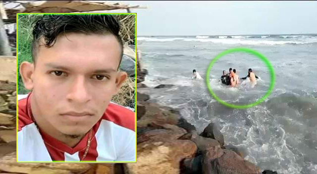 El Salvador: Él era Diego Monge, joven perdió la vida tras ahogarse en Playa Los Pinos, Cangrejera