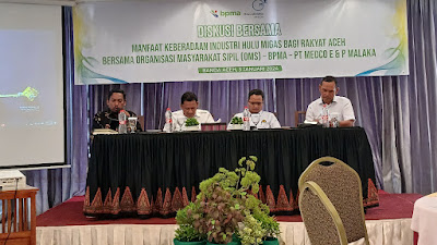 BPMA Gelar Sosialisasi Manfaat Industri Hulu Migas untuk Masyarakat Aceh