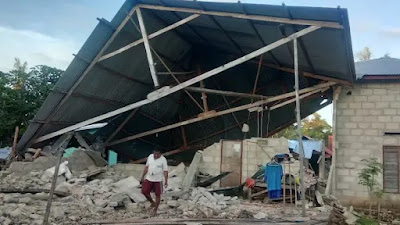 Sederet Fakta Kerusakan Dampak Gempa M 7,4, Menara Masjid Patah Hingga RSUD Retak