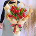 Tổng hợp các mẫu hoa tulip siêu xinh xắn tặng Valentine Trắng 14-3
