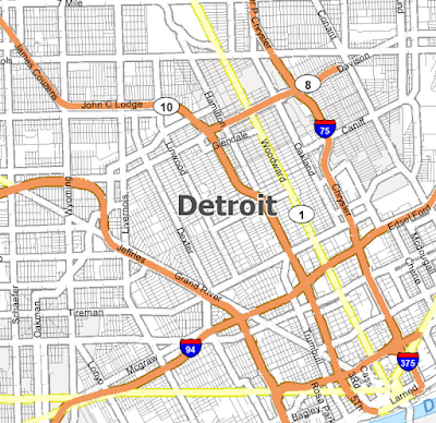 Detroit City ZIP Code