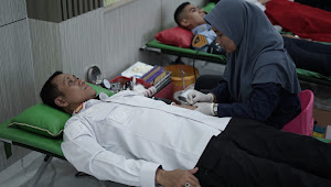 Setetes Darah Untuk Kemanusiaan, Rutan Cipinang Semarakkan HBP Ke-60 Dengan Donor Darah