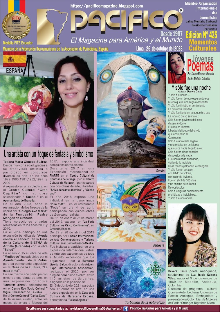 Revista Pacifico N° 425 Momentos Culturales