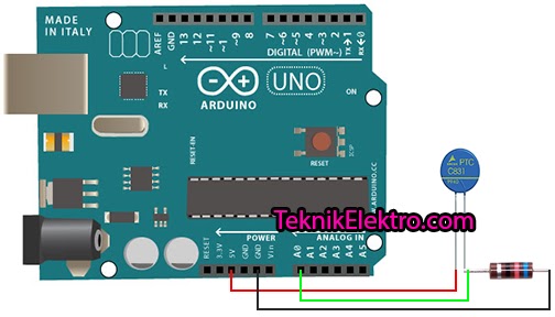 sensor suhu thermistor