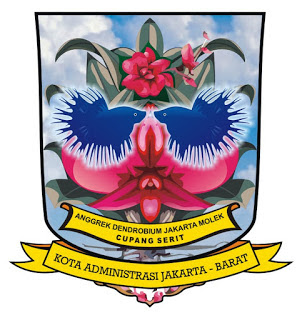 Logo / Lambang Kota Administrasi Jakarta Barat - Latar (Background) Putih & Transparent (PNG)
