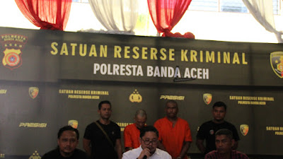 Polisi Ringkus Dua Pria Spesialis Pencuri Becak di Banda Aceh