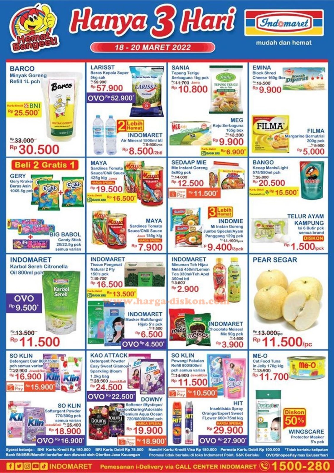 Promo INDOMARET Akhir Pekan Weekend Promo JSM 18 - 20 Maret 2022