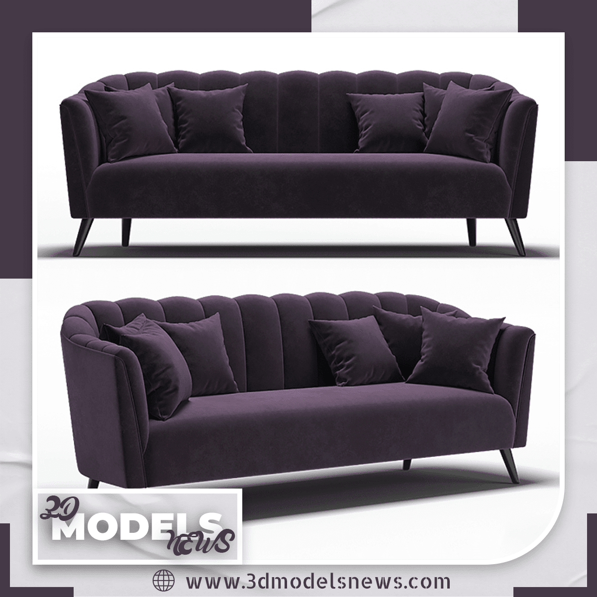 Dantone Sofa Model Charlotte