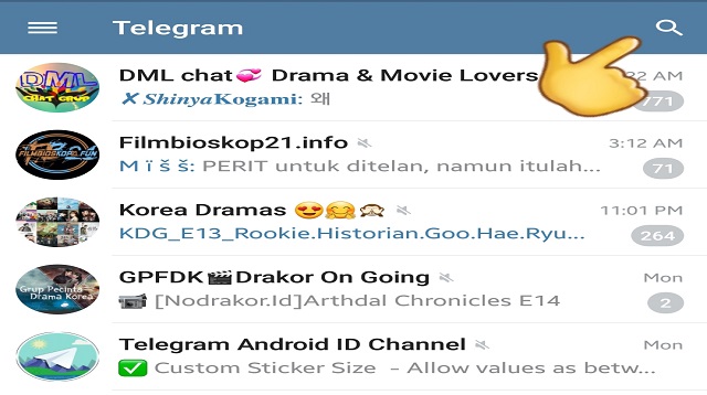 Cara Bergabung Di Grup Telegram Drakor