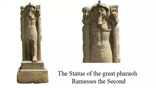 The Statue of the great pharaoh Ramesses the Second