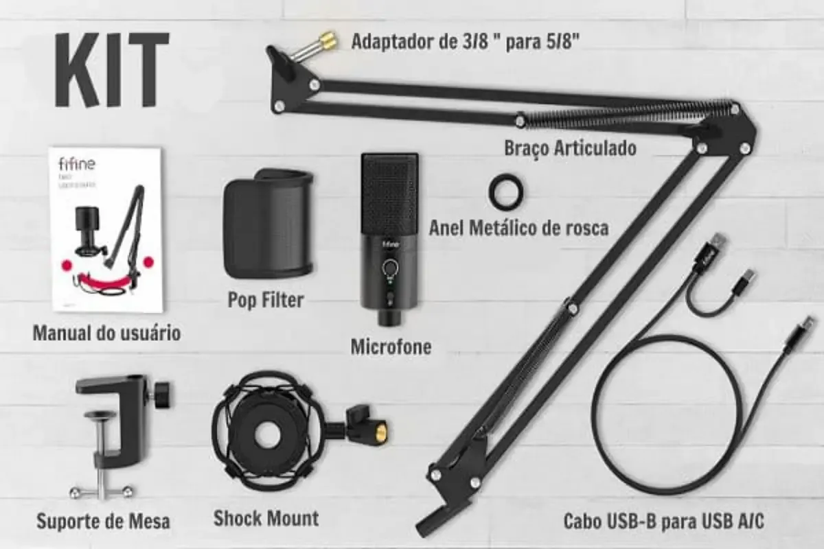 Explorando o Potencial do Microfone FIFINE-T683