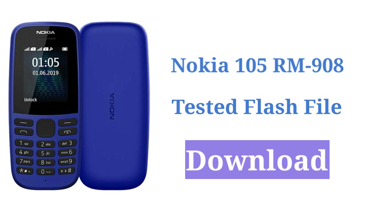 Nokia 105 flash file
