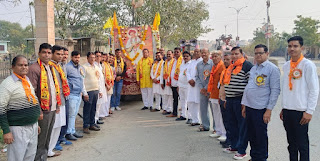 नामदेव समाज द्वारा श्री नामदेव जी महाराज की जयंती धूमधाम से मनाई गई।