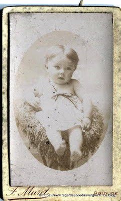 Photo carte de visite ancienne : bébés et enfants