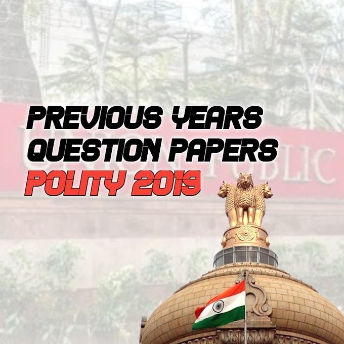 polity 2019 previous year questions upsc prelims