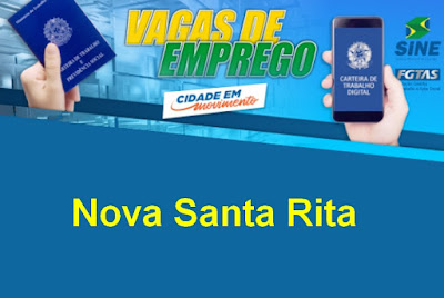 Sine anuncia vagas para Auxiliar de Produção e Vendedor em Nova Santa Rita