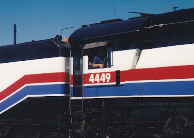 American Freedom Train GS-4 4-8-4 #4449 in Hillsboro, Oregon in June 2002