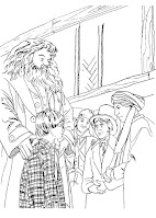 Rubeus Hagrid coloring pages