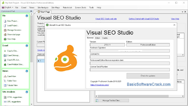 Visual SEO Studio v2.5.0.11 Multilingual Free Download | Basicsoftwarecrack