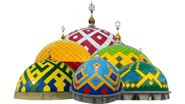 Contoh Model Kubah Masjid Enamel
