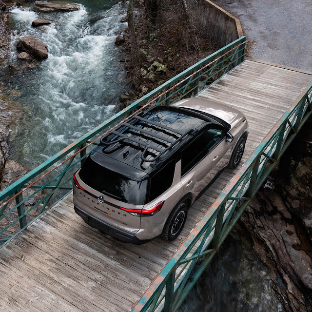 New for the 2023 Nissan Pathfinder Rock Creek