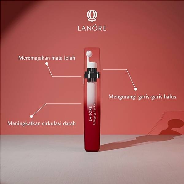 Perawatan Wajah untuk Wanita Usia 40 Tahun Keatas - Lanore Eye Gel