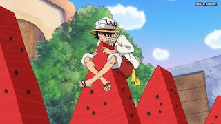 ワンピースアニメ WCI編 789話 ルフィ かわいい Monkey D. Luffy  | ONE PIECE Episode 789