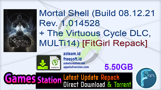 Mortal Shell (Build 08.12.21 Rev. 1.014528 + The Virtuous Cycle DLC, MULTi14) [FitGirl Repack]