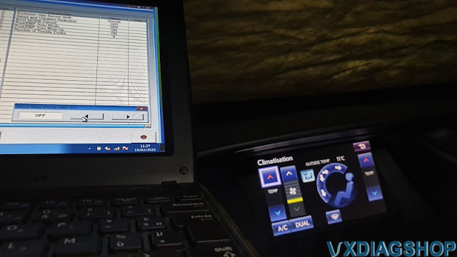 VXDIAG Techstream Experience on French Toyota Lexus 3