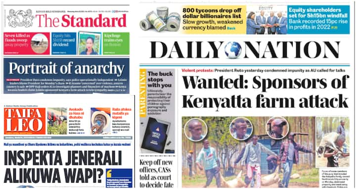 The News Review: Two MPs, a former Kiambu Governor, and a well-known Kikuyu singer planned the invasion of Uhuru's land.