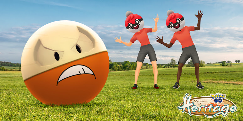 Electrode de Hisui Pokémon GO