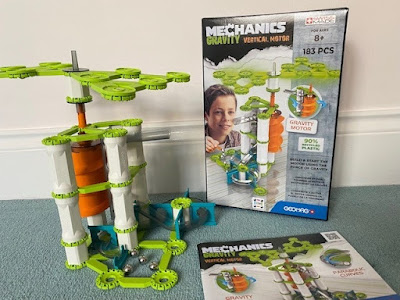 Geomag Mechanics vertical motor construction toy review