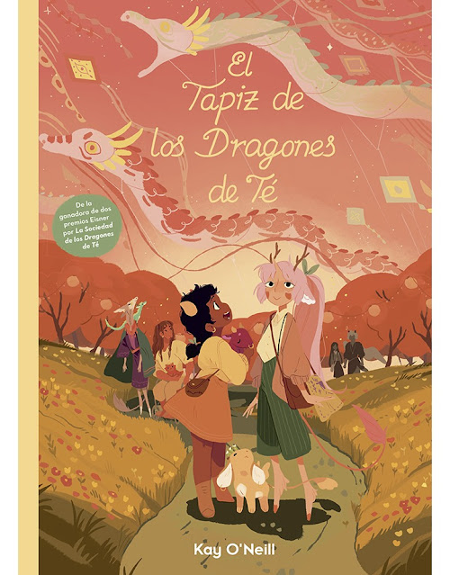 Review del cómic El tapiz de los dragones de té de Kay O'Neill - Ediciones La Cúpula