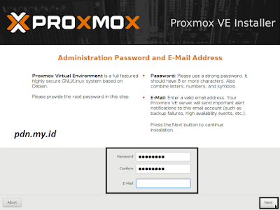 Step by Step Cara Instalasi Proxmox VE