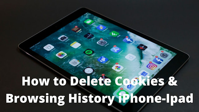 How to Delete Cookies & Browsing History iPhone-Ipad