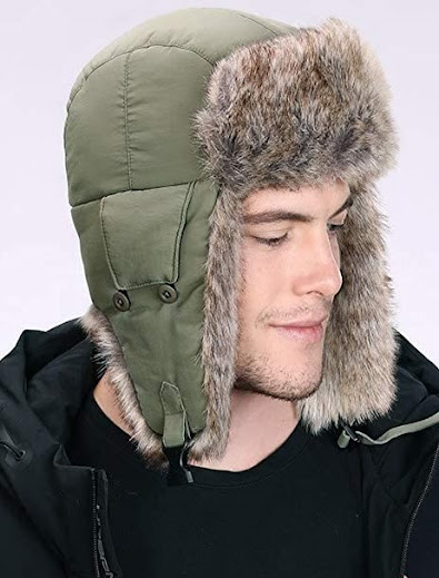 Winter Faux Fur Hat for Men Discount