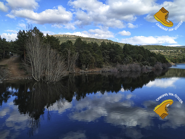 REFLEJOS EMBALSE DE PUENTE ALTO O REVENGA