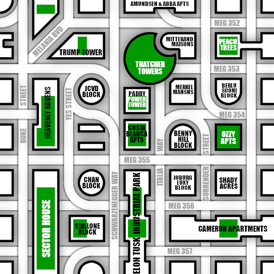 Sector 55 in Mega City 1 Judge Dredd Savage Worlds