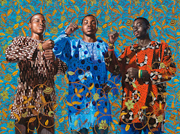Three Wise Men Greeting Entry into Lagos By Kehinde Wiley