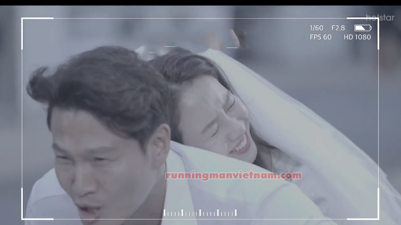 Ngắm bộ ảnh kết hôn đẹp như mơ của Kim Jong Kook và Song Ji Hyo tại Outrun by Running Man