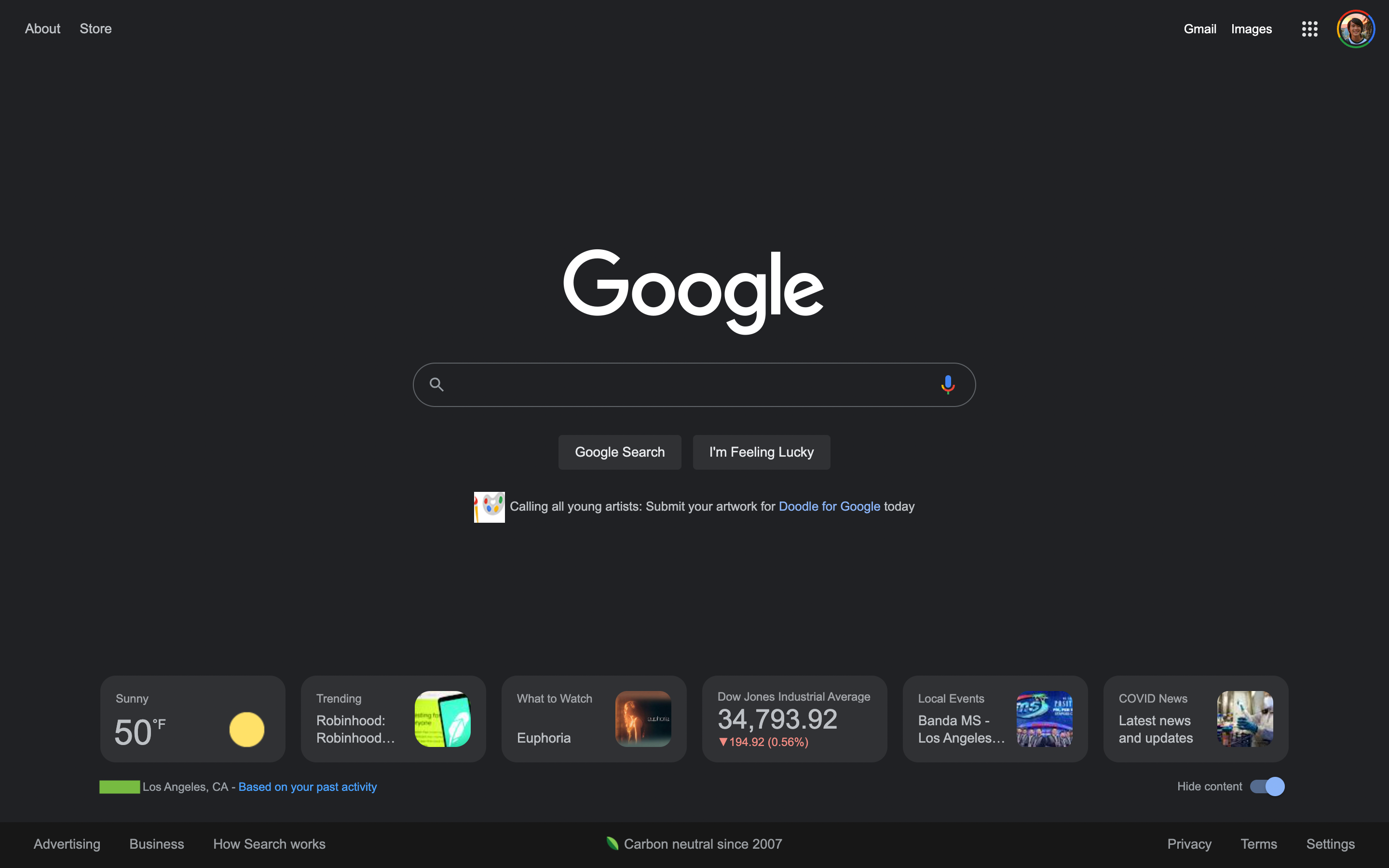 Google testa i widget sulla sua Home Page