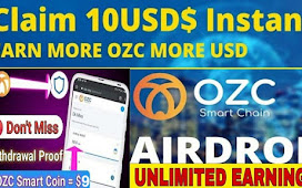 OZC Smart Chain Airdrop 10 $OZC Token FREE