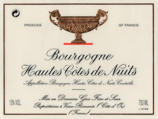 Dom. Gros Frère et Soeur Bourgogne Hautes Côtes de Nuits Blanc