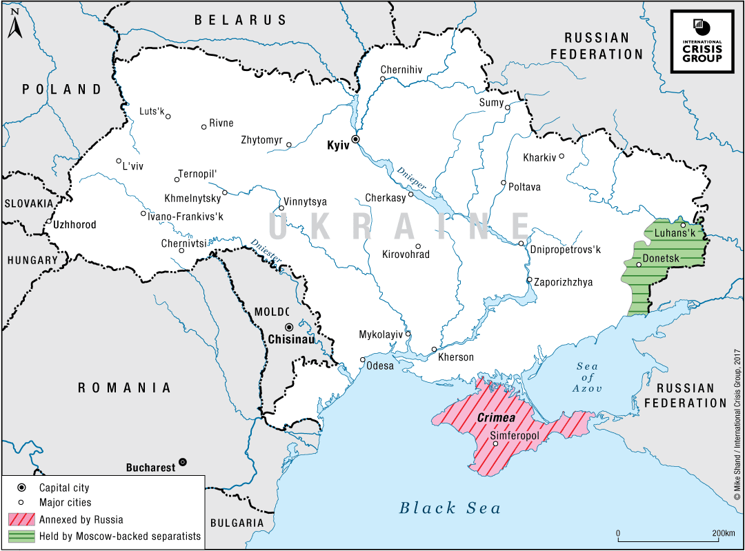 Map of Ukraine