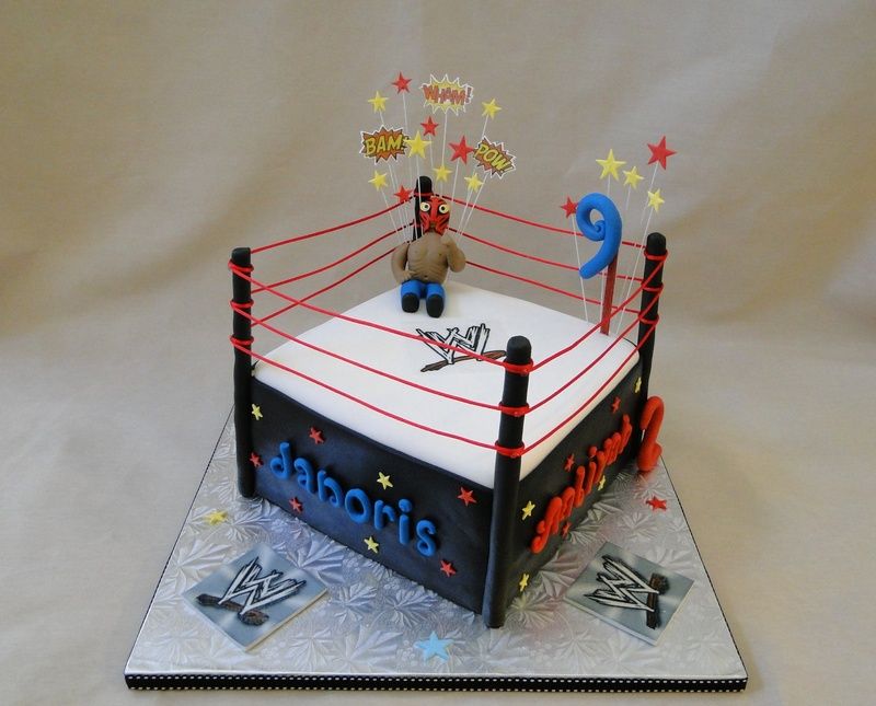 wwe cake ideas