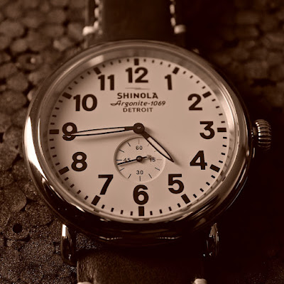 Shinola Runwell Watch: photo by Cliff Hutson